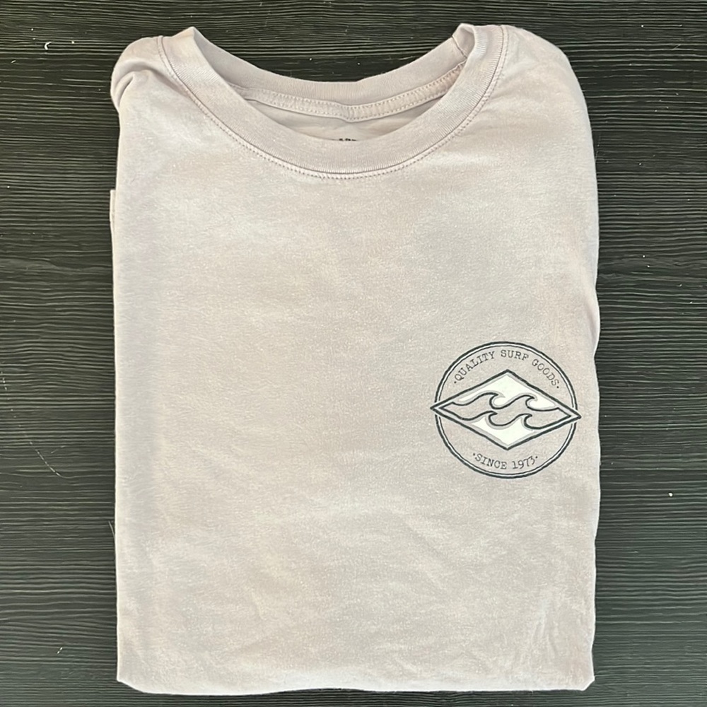 Billabong Purple Mens T-shirt
